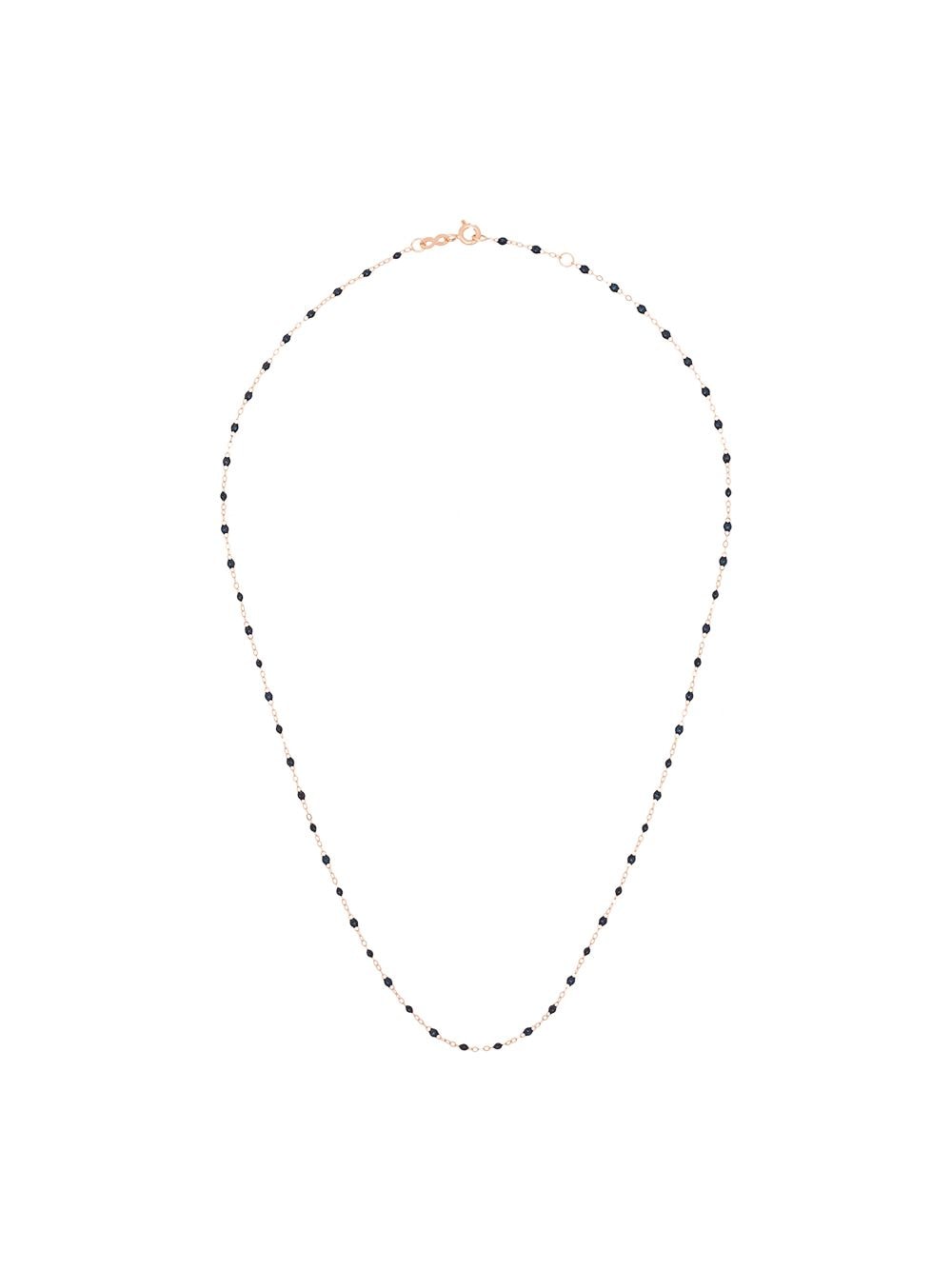 Gigi Clozeau 18kt rose gold beaded necklace von Gigi Clozeau