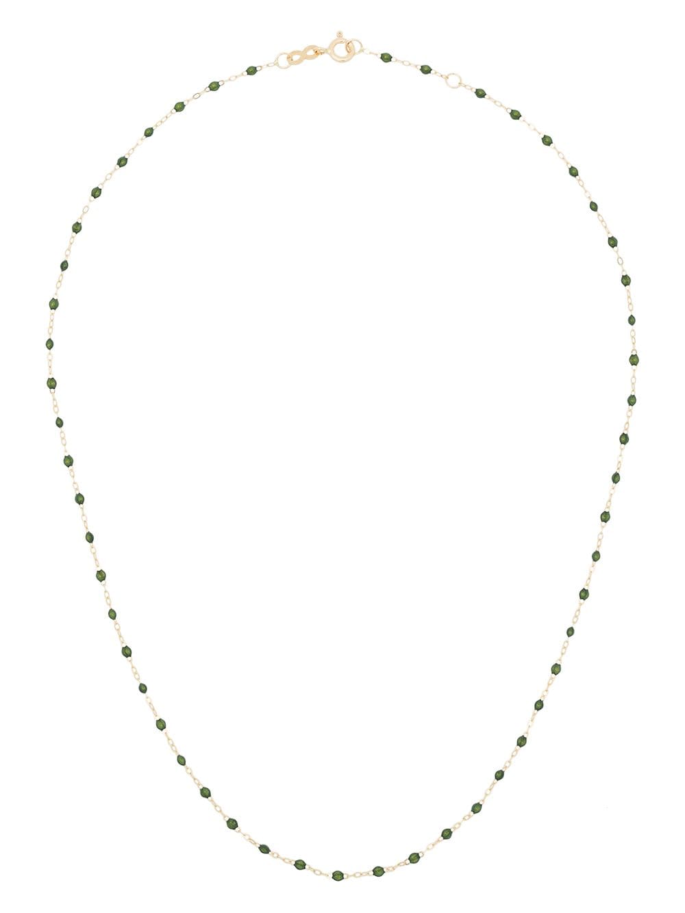 Gigi Clozeau 18kt yellow gold Classic Gigi beaded necklace von Gigi Clozeau