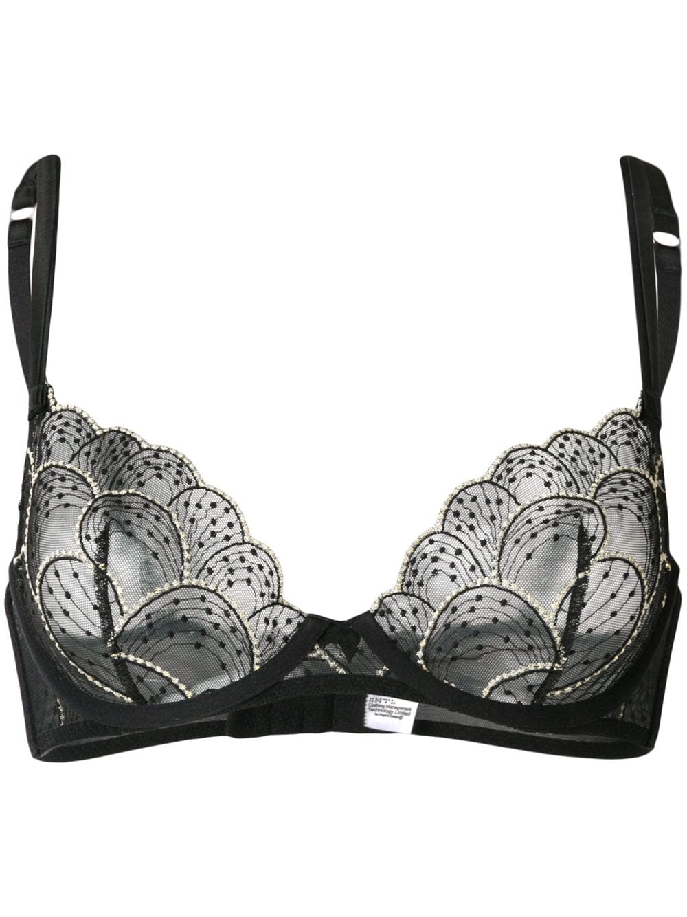 Gilda & Pearl L'Age Dor bra - Black von Gilda & Pearl