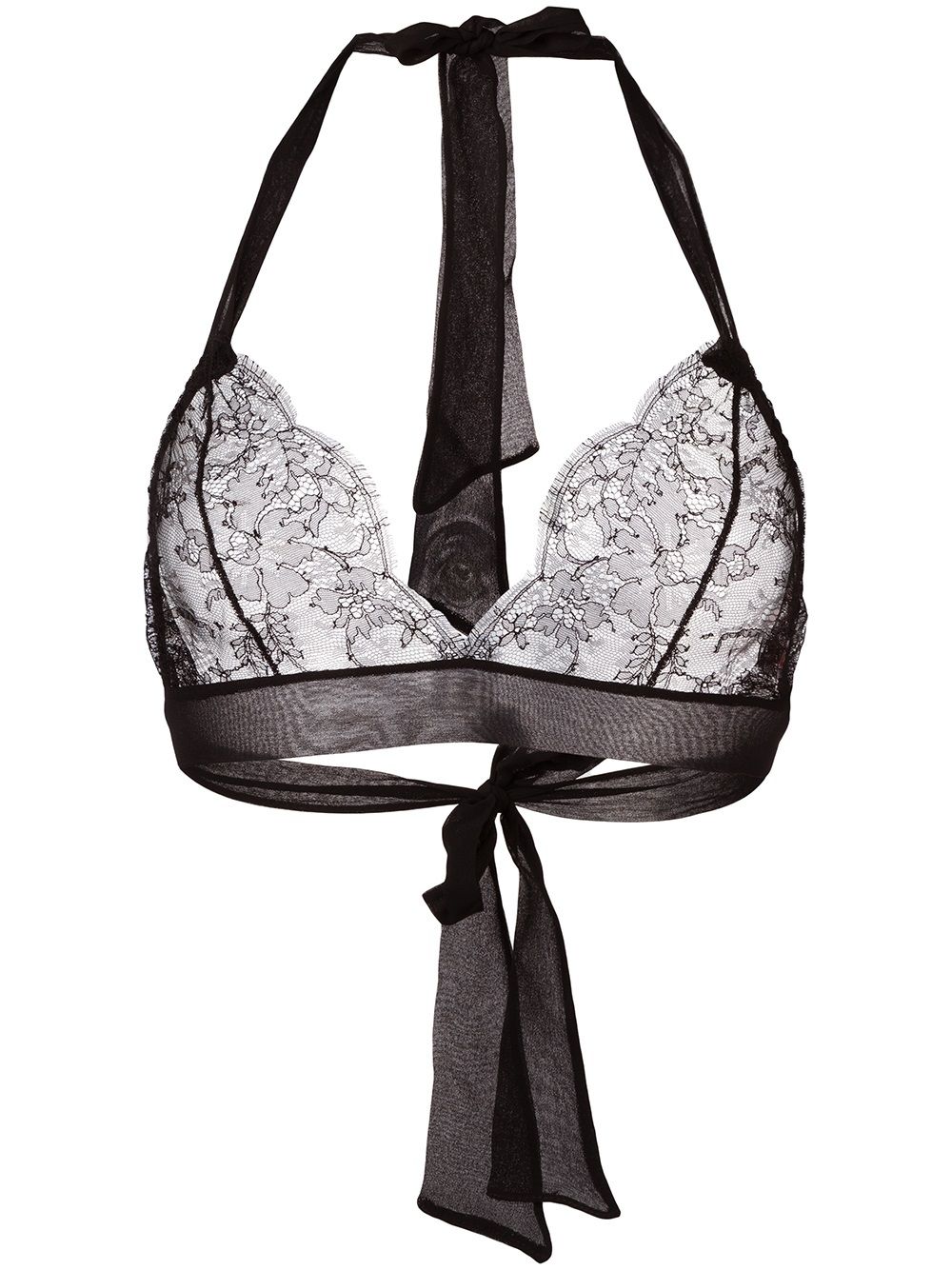 Gilda & Pearl Ava Boudoir bra - Black von Gilda & Pearl