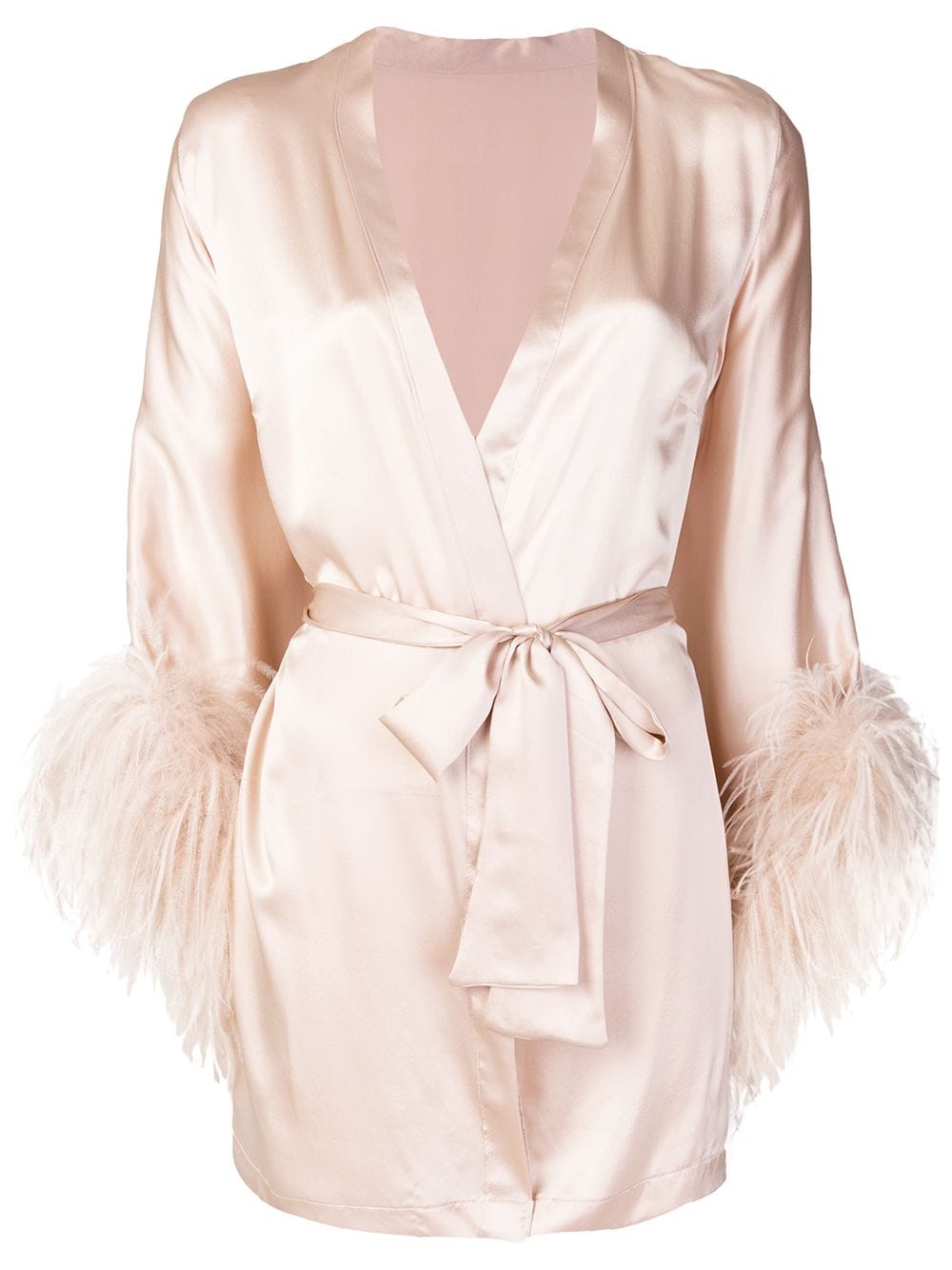 Gilda & Pearl Mia wrap robe - Pink von Gilda & Pearl