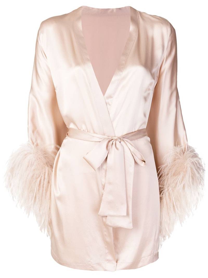 Gilda & Pearl Mia wrap robe - Pink von Gilda & Pearl