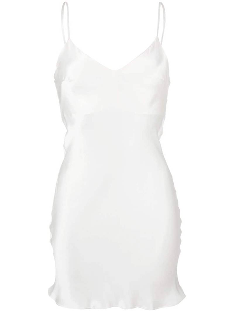 Gilda & Pearl Sophia short slip - White von Gilda & Pearl