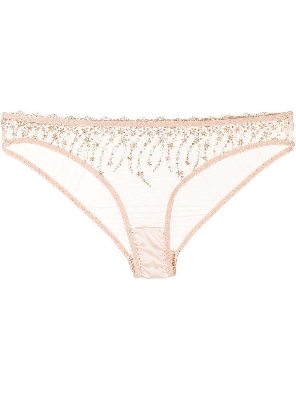 Gilda & Pearl Under the Stars sheer briefs - Neutrals von Gilda & Pearl