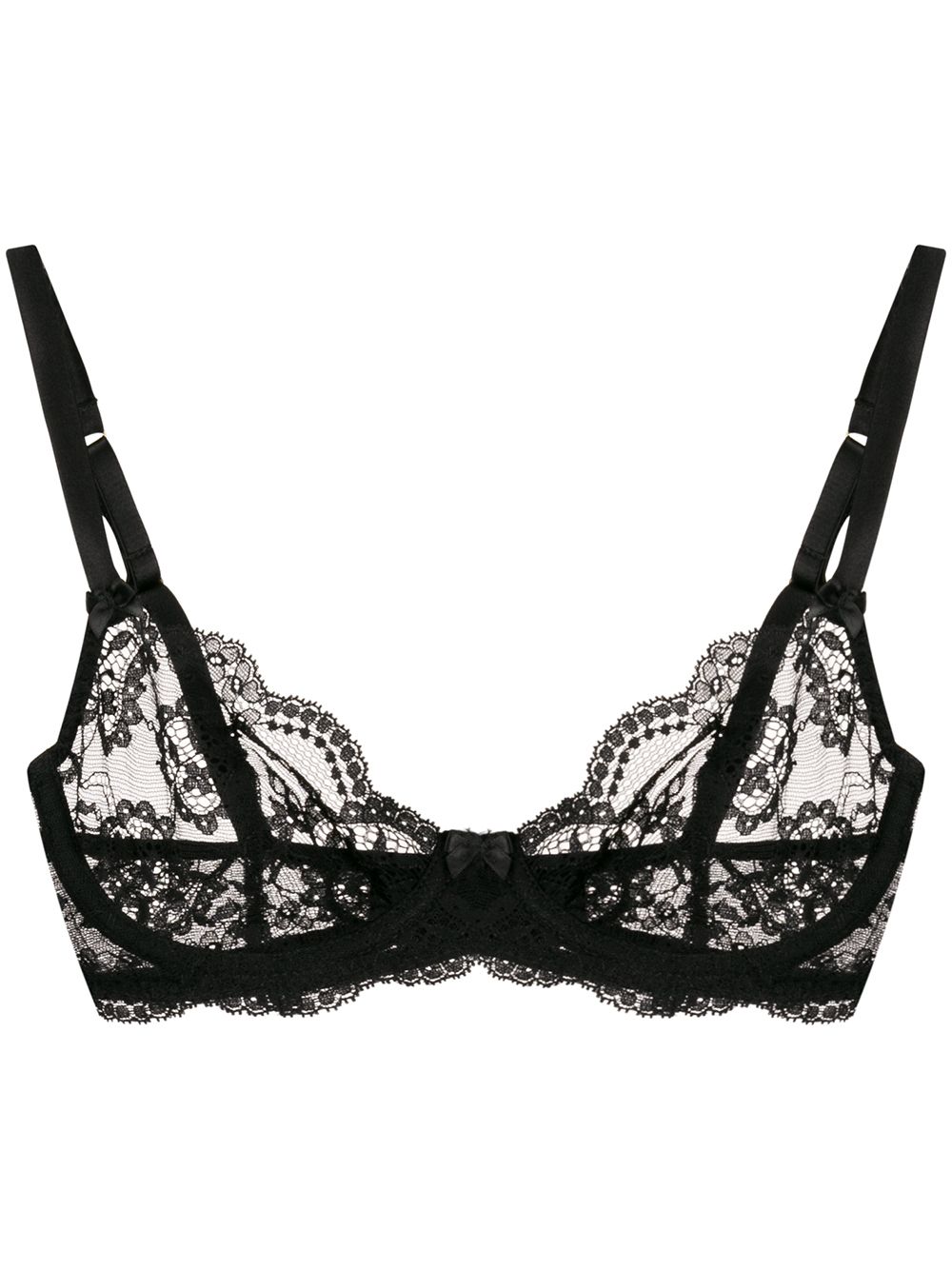 Gilda & Pearl Rita lace bra - Black von Gilda & Pearl