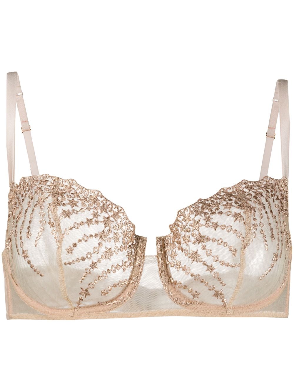 Gilda & Pearl Under The Stars bra - Gold von Gilda & Pearl