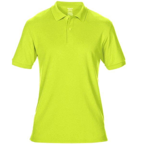 Dryblend Sport Double Pique Polo Shirt Herren Grün S von Gildan