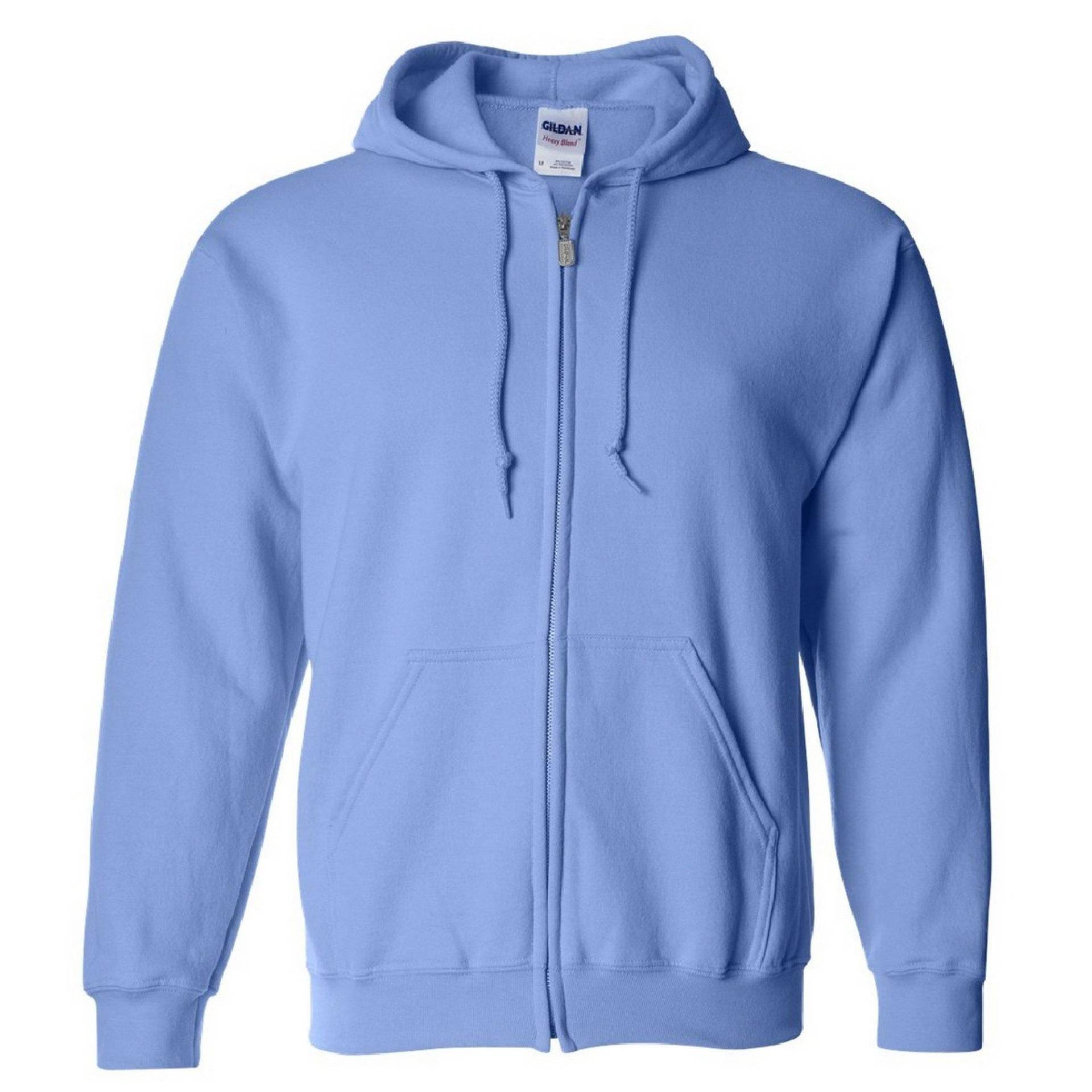 Heavy Blend Kapuzenjacke Herren Blau S von Gildan