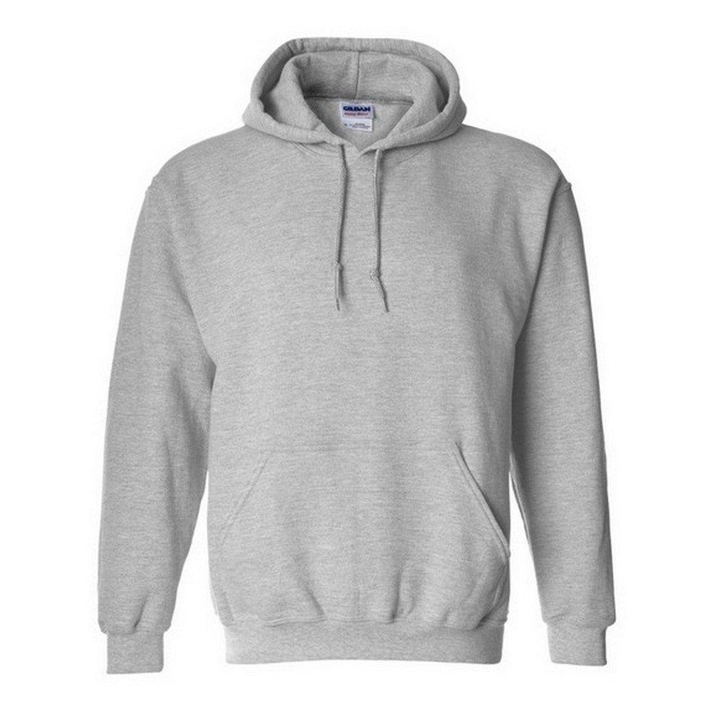 Heavy Blend Kapuzenpullover Hoodie Kapuzensweater Herren Grau L von Gildan