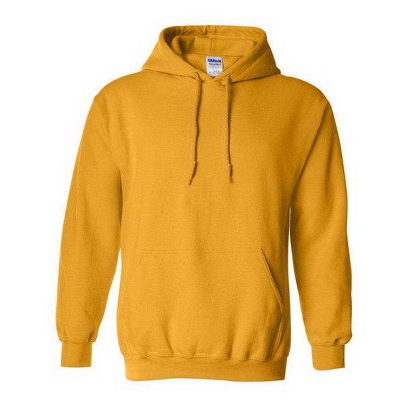 Heavy Blend Kapuzenpullover Hoodie Kapuzensweater Herren Gold L von Gildan