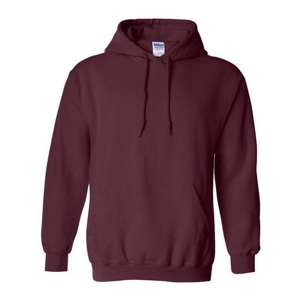 Heavy Blend Kapuzenpullover Hoodie Kapuzensweater Herren Bordeaux S von Gildan