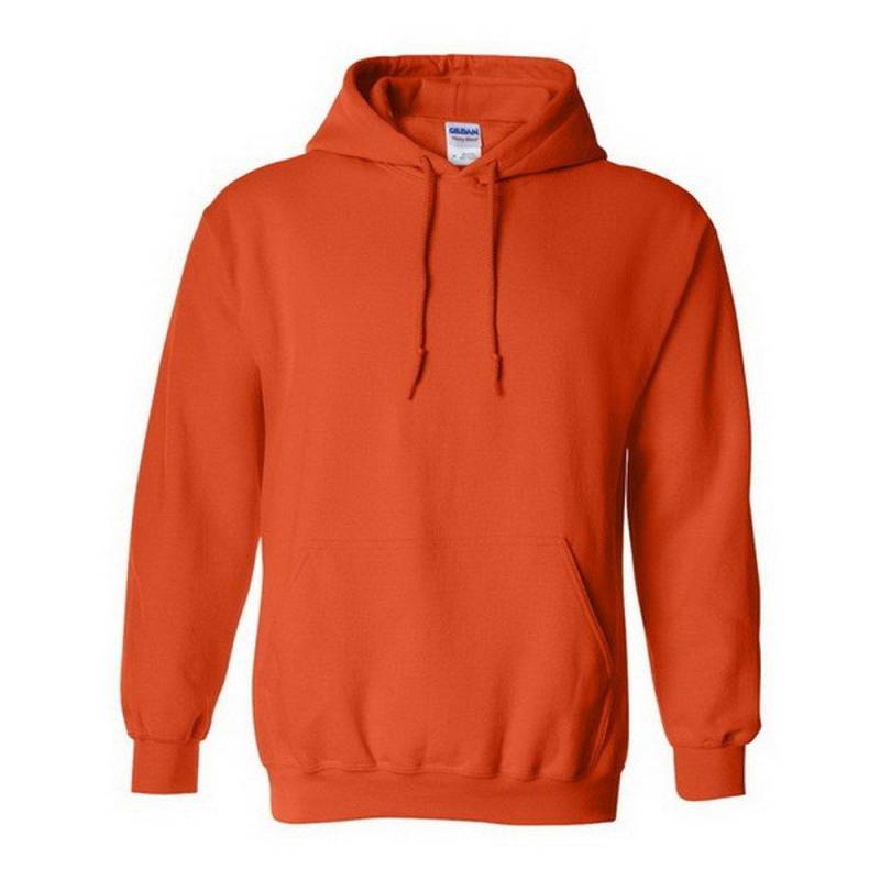 Heavy Blend Kapuzenpullover Hoodie Kapuzensweater Herren Orange S von Gildan