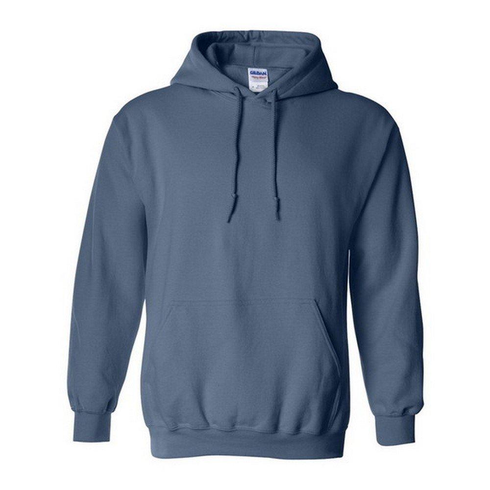 Heavy Blend Kapuzenpullover Hoodie Kapuzensweater Herren Blau XL von Gildan