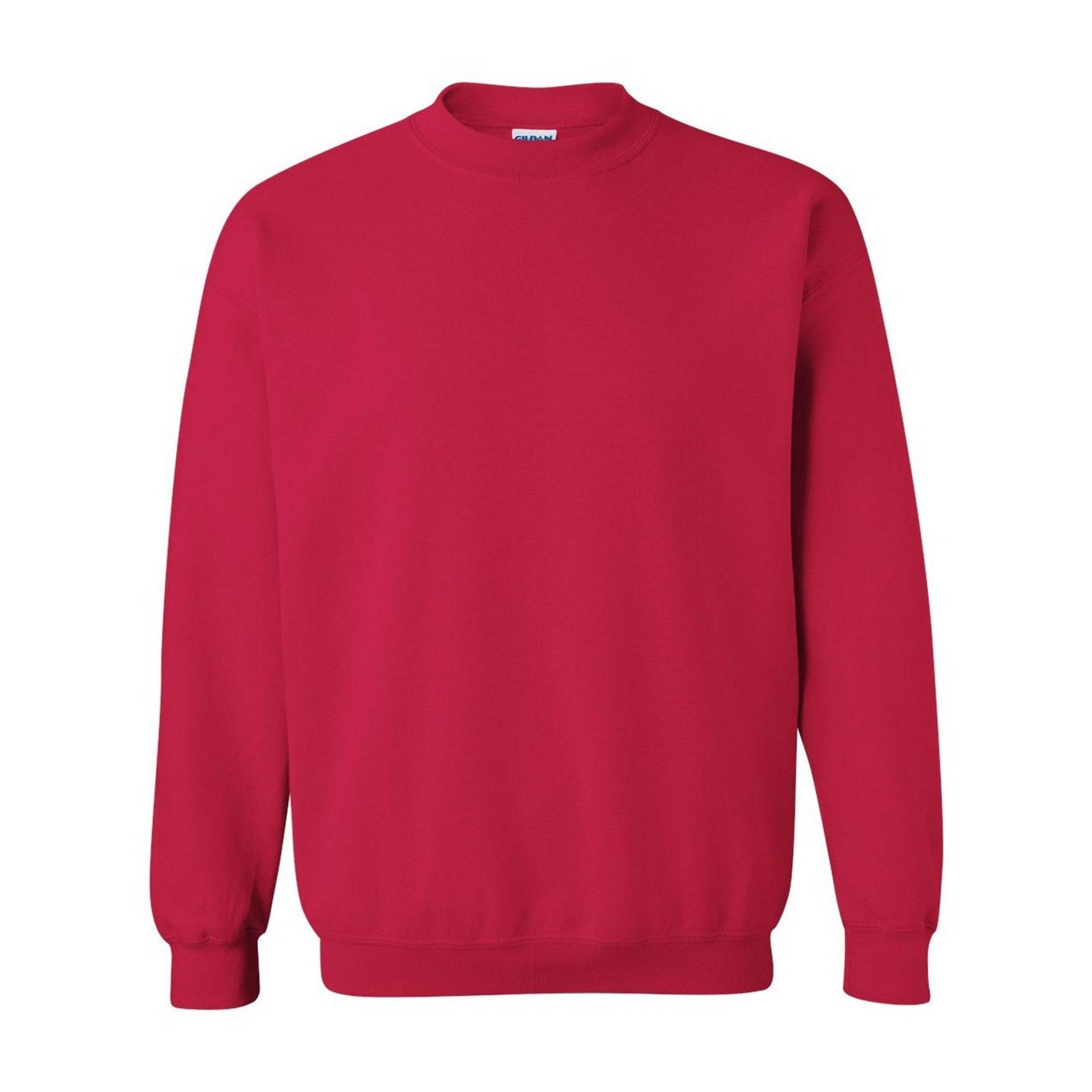 Heavy Blend Pullover Damen Rot Bunt XL von Gildan