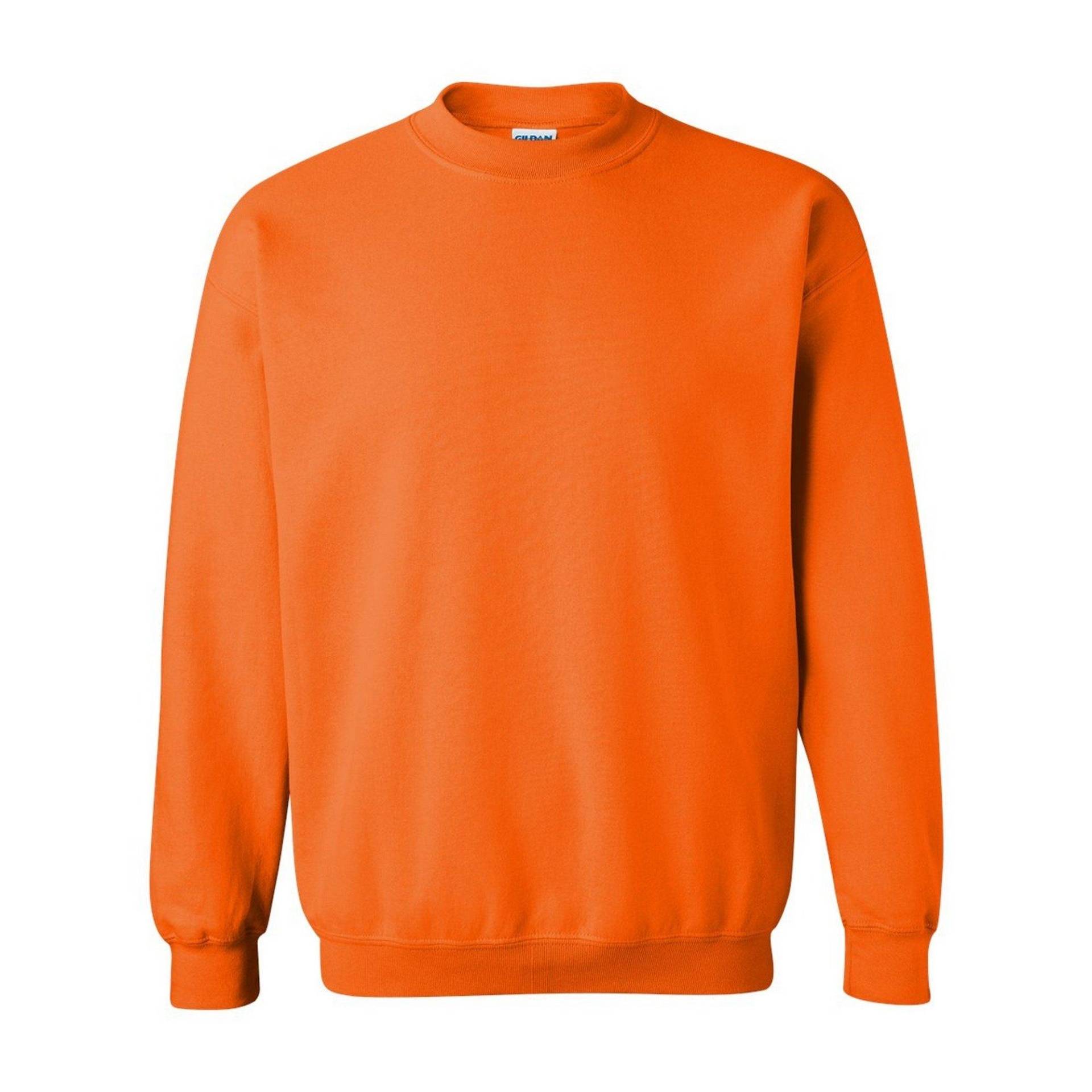 Heavy Blend Pullover Damen Orange XL von Gildan