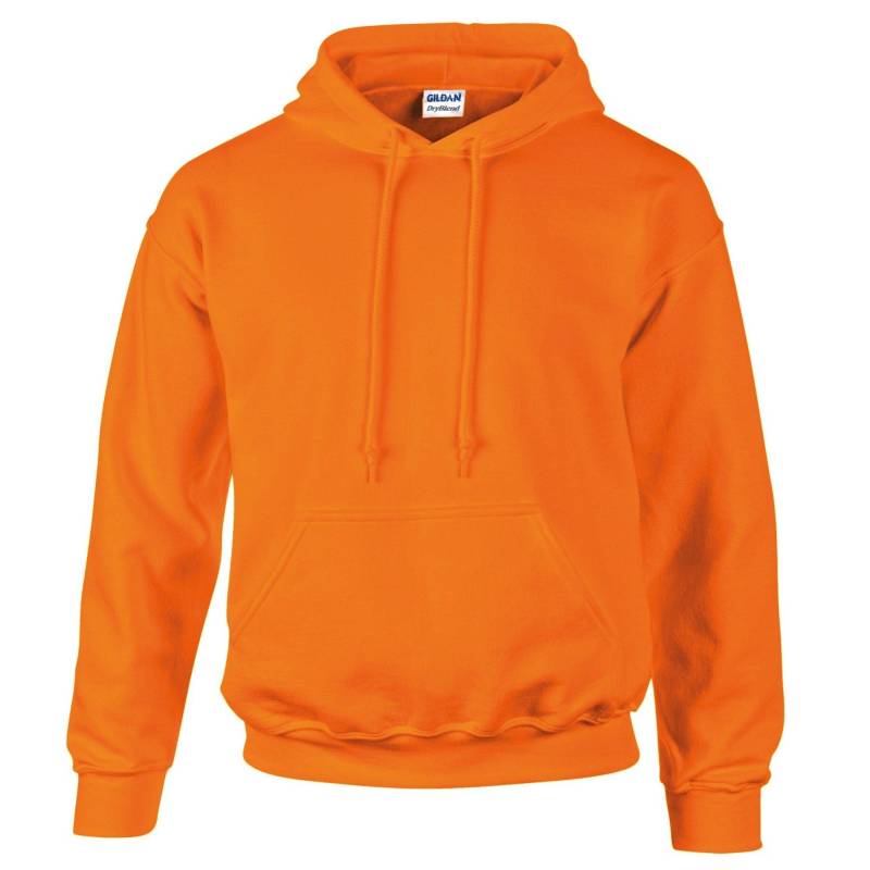 Schwergewichts-dryblend Adult T-shirt Top Hoodie Herren Orange M von Gildan