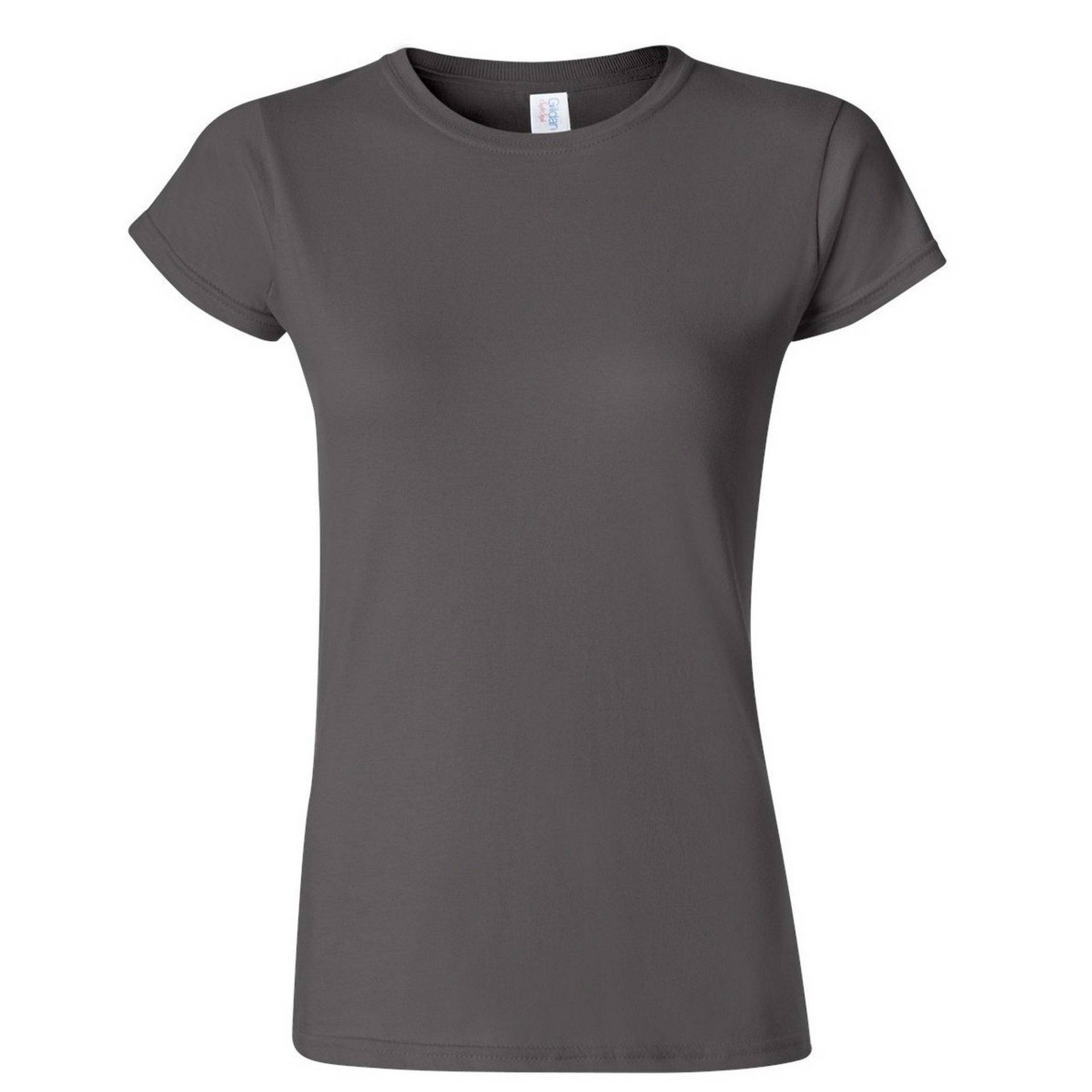 Soft Style Kurzarm Tshirt Damen Charcoal Black S von Gildan