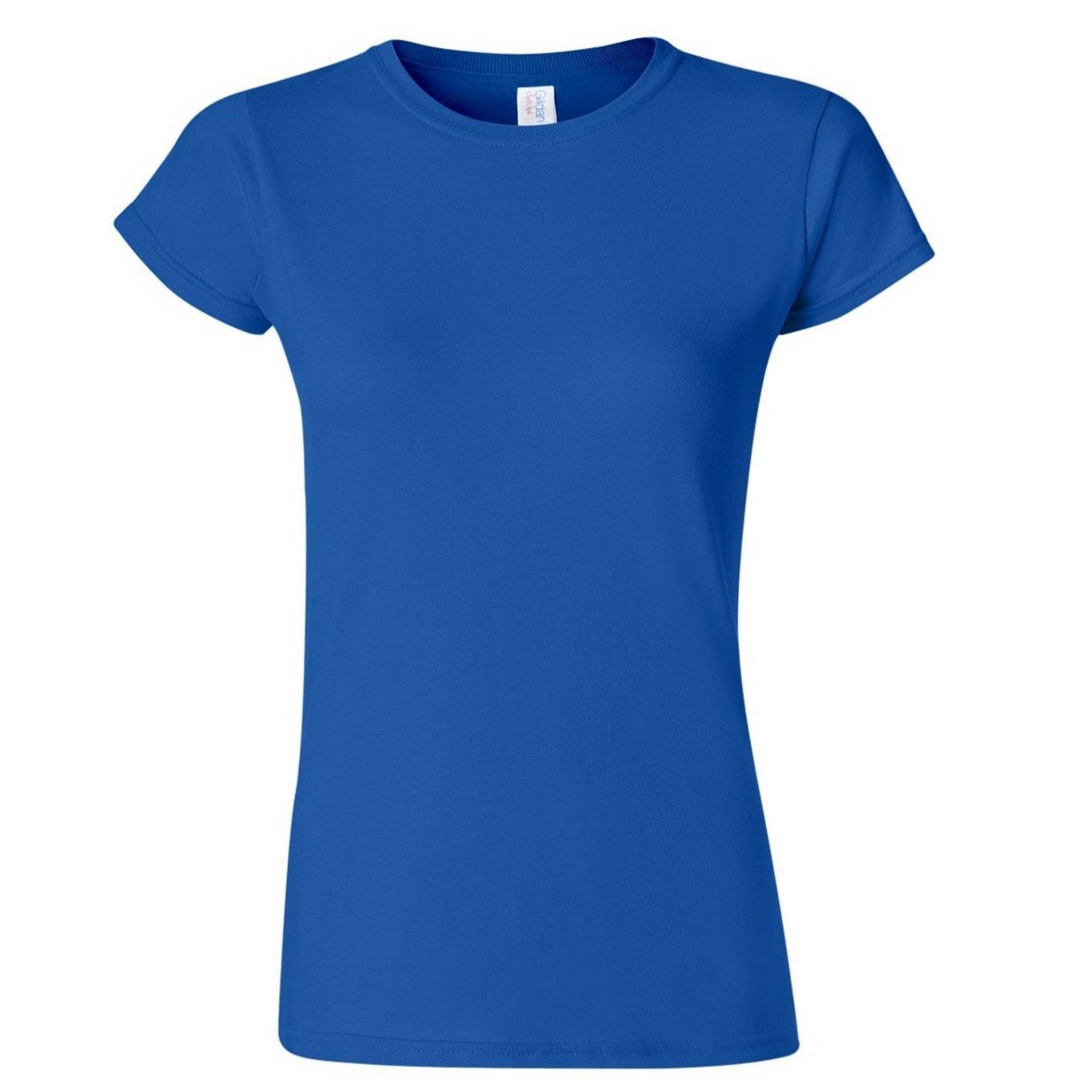 Soft Style Kurzarm Tshirt Damen Königsblau XL von Gildan