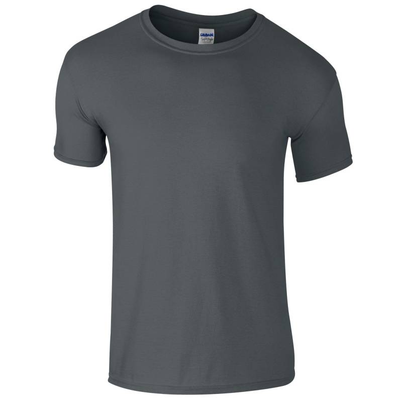Softstyle Tshirt, Kurzarm, Rundhalsausschnitt Herren Charcoal Black M von Gildan