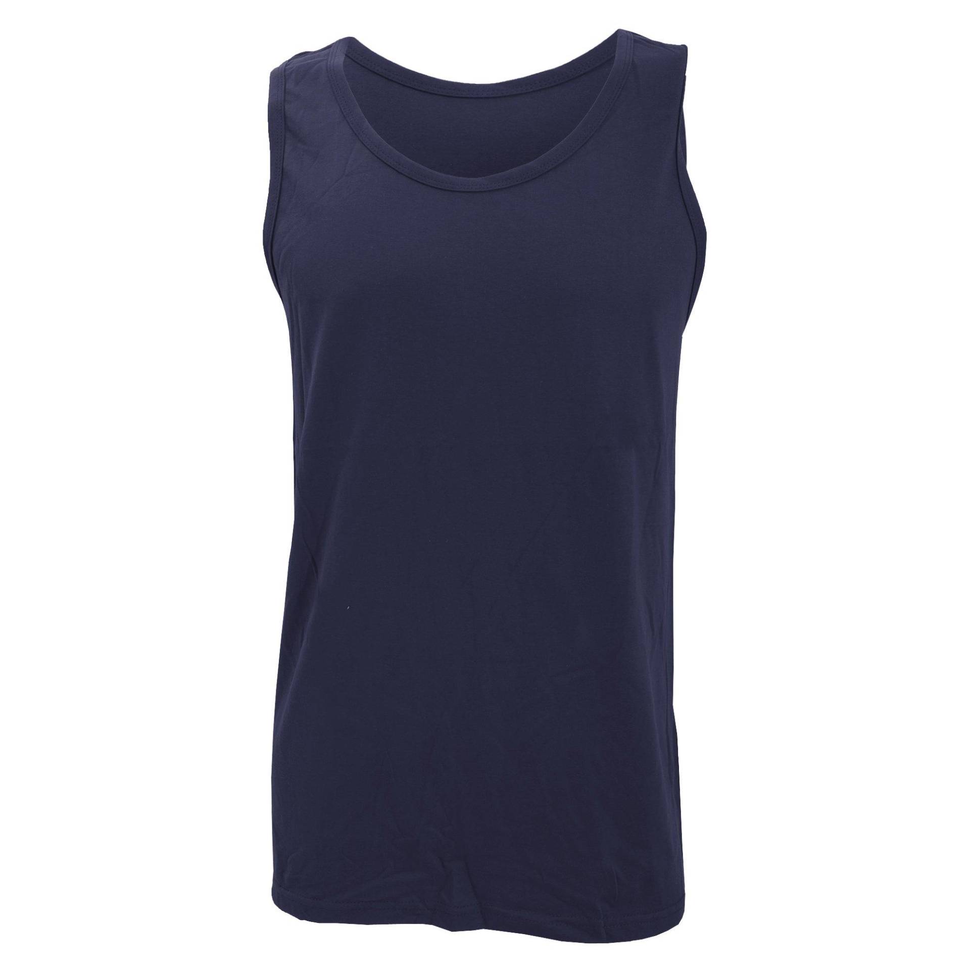 Softstyle Tanktop Oberteil, Ärmellos Herren Marine M von Gildan