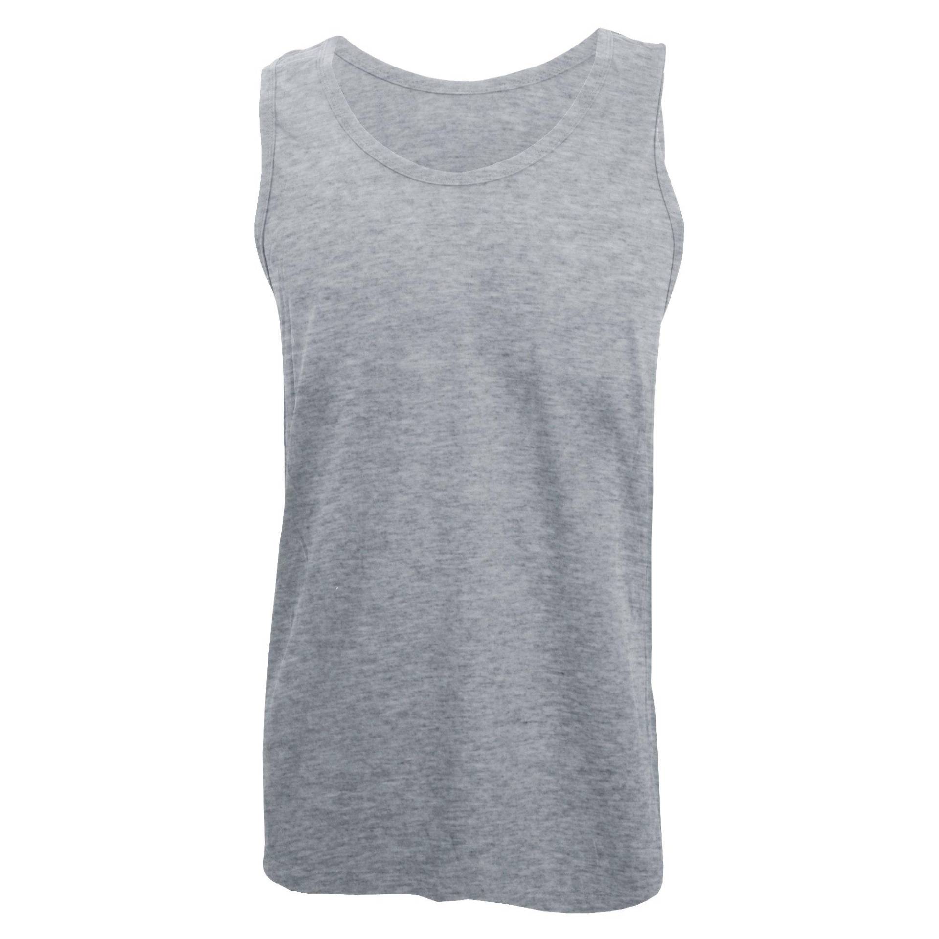 Softstyle Tanktop Oberteil, Ärmellos Herren Grau XXL von Gildan