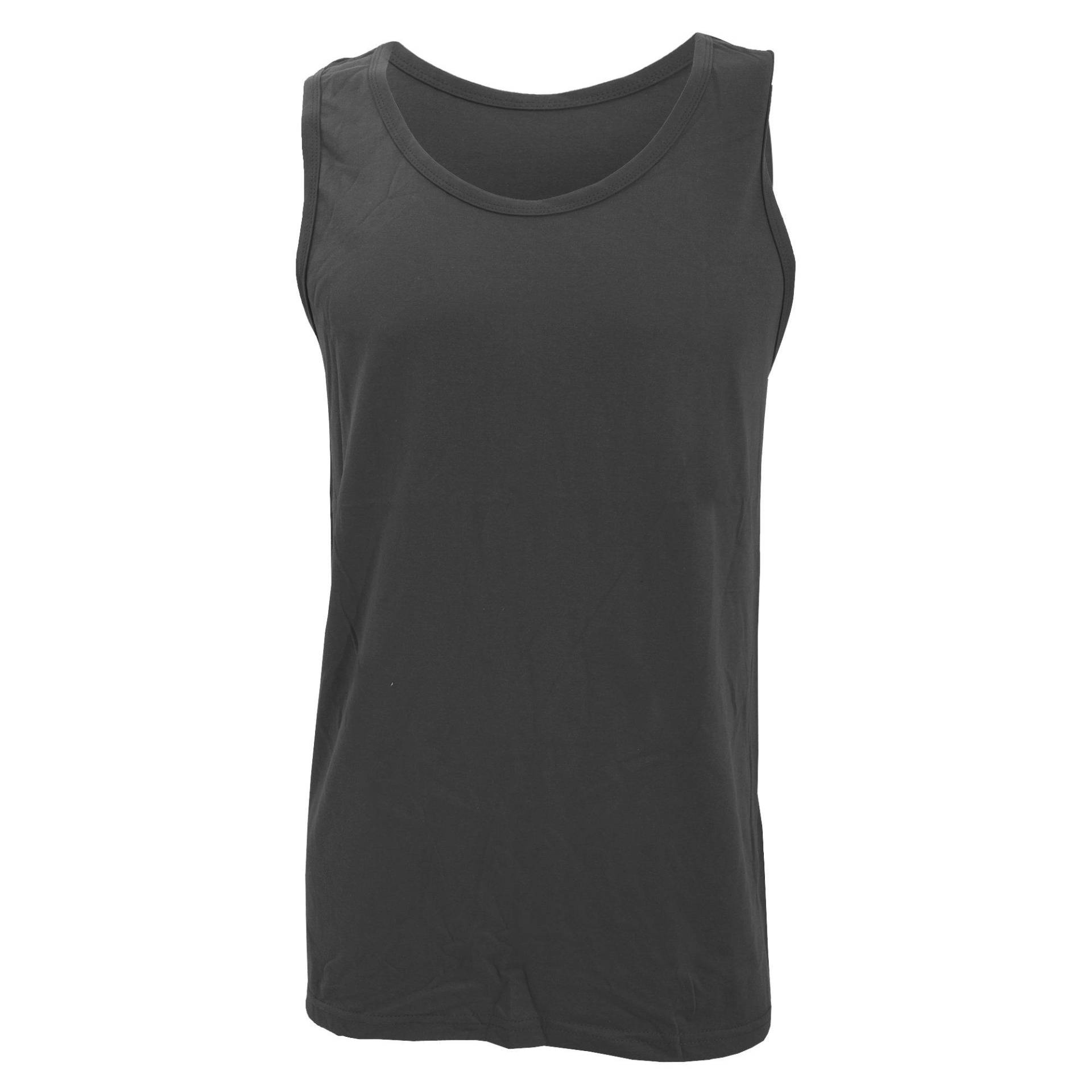 Softstyle Tanktop Herren Charcoal Black S von Gildan