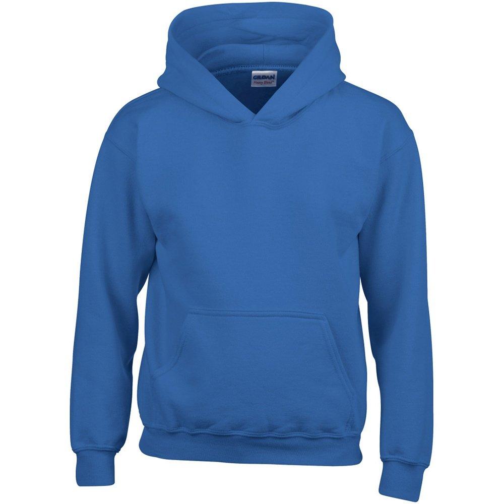 Sweatshirt Mit Kapuze Jungen Königsblau M von Gildan