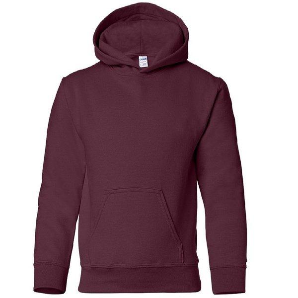 Sweatshirt Mit Kapuze Jungen Bordeaux M von Gildan