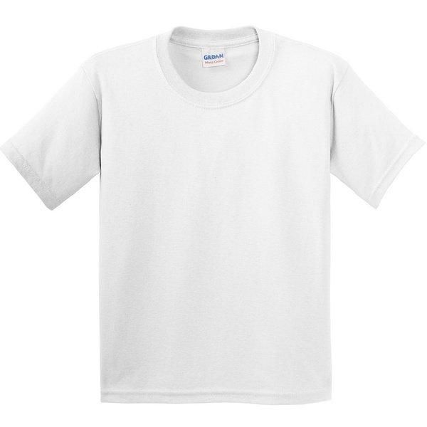 T-shirt (2 Stückpackung) Jungen Weiss XL von Gildan
