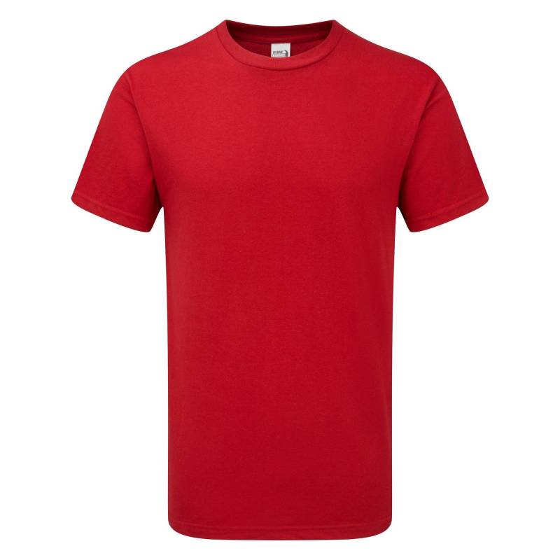 Hammer Heavyweight Tshirt Herren Rot Bunt XL von Gildan