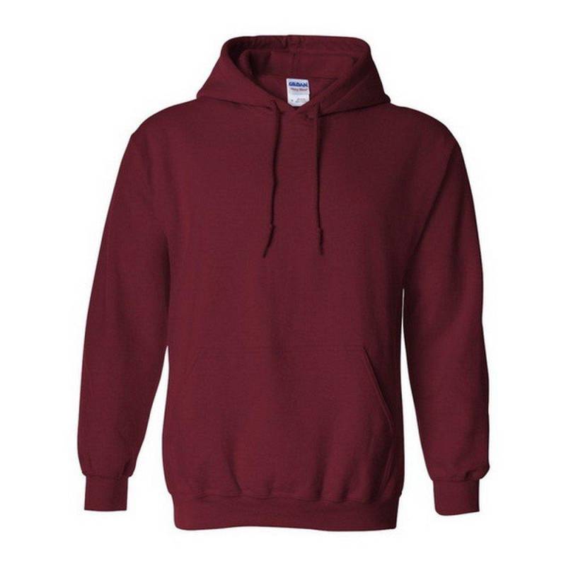 Heavy Blend Kapuzenpullover Hoodie Kapuzensweater Herren Dunkelrot XL von Gildan
