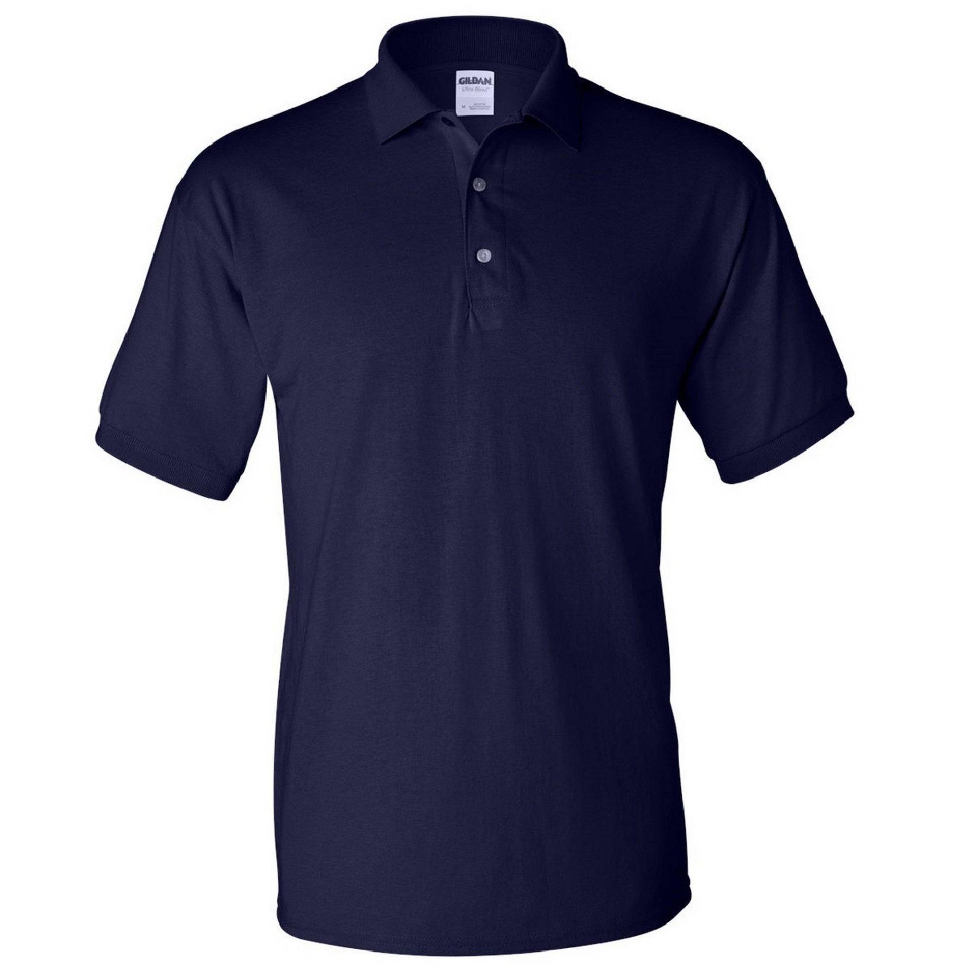 Dryblend Poloshirt, Kurzarm Herren Marine 3XL von Gildan