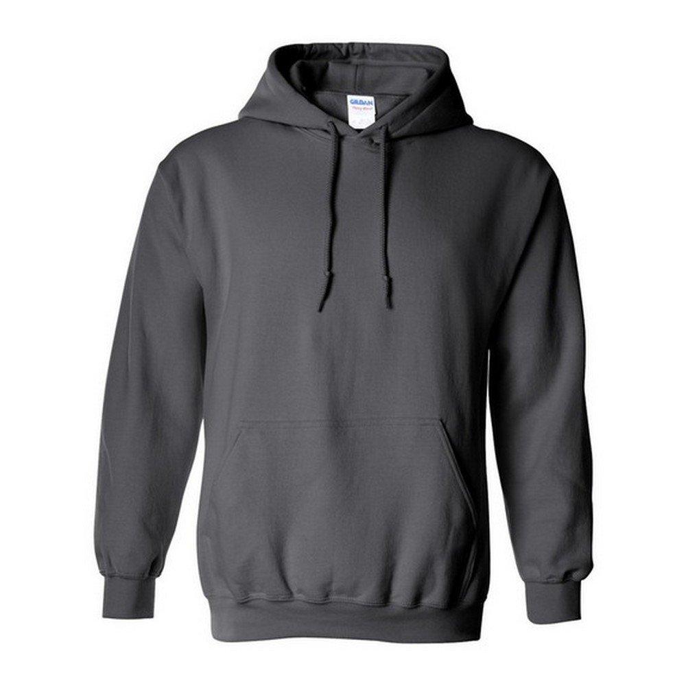 Heavy Blend Kapuzenpullover Hoodie Kapuzensweater Herren Charcoal Black L von Gildan