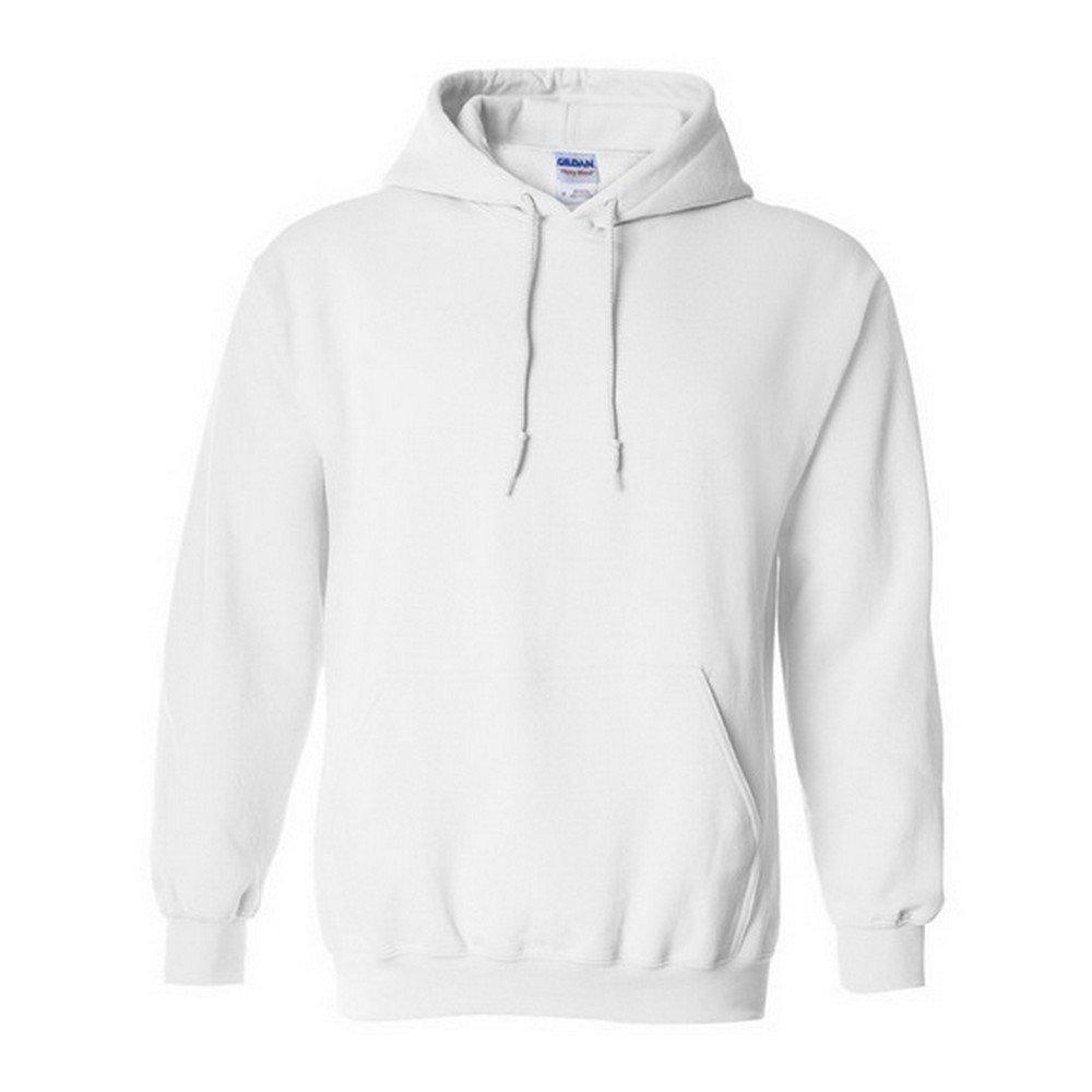 Heavy Blend Kapuzenpullover Herren Weiss L von Gildan