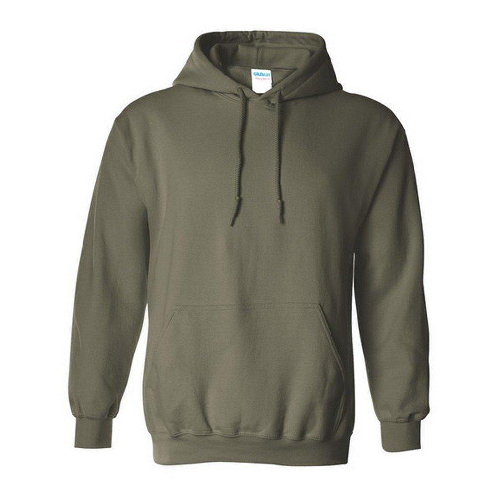 Heavy Blend Kapuzenpullover Hoodie Kapuzensweater Herren Militärgrün L von Gildan