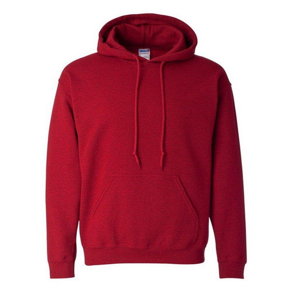 Heavy Blend Kapuzenpullover Hoodie Kapuzensweater Herren Rot Bunt M von Gildan