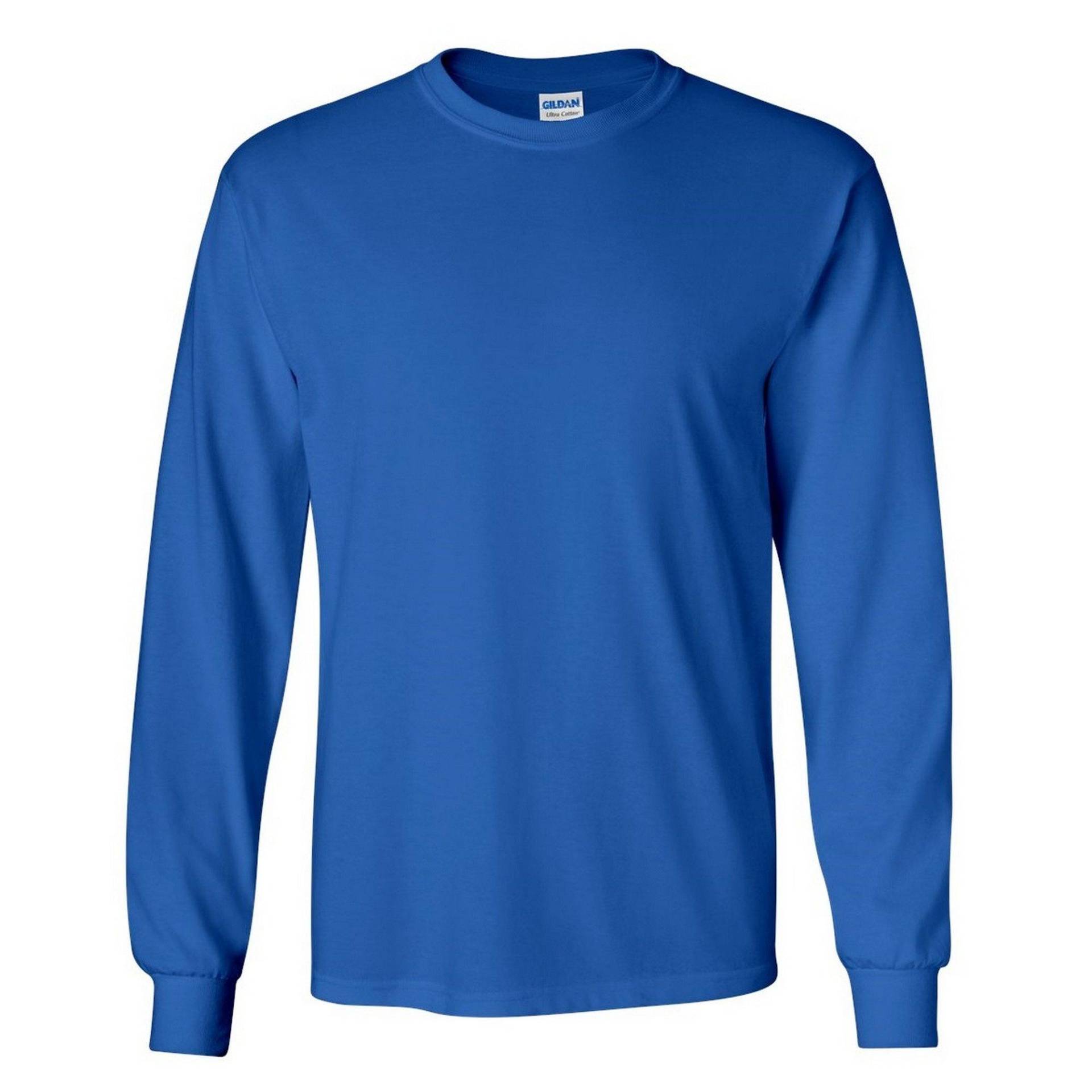 Ultra Tshirt, Langärmlig Herren Königsblau M von Gildan