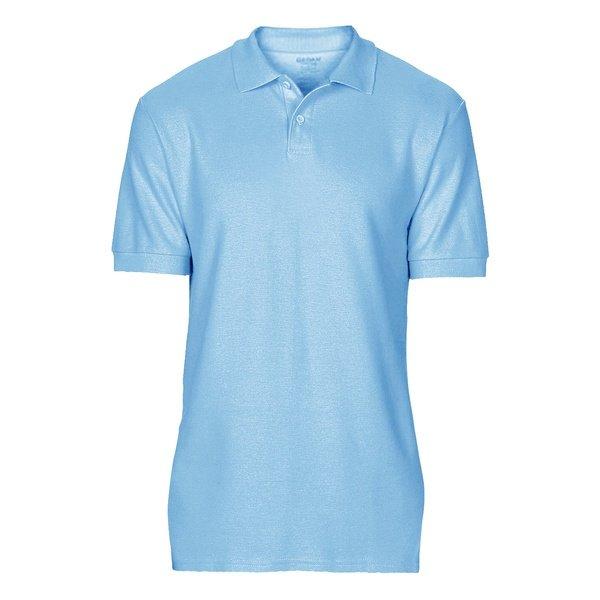 Softsyle Kurzarm Doppel Pique Polo Shirt Herren Hellblau S von Gildan