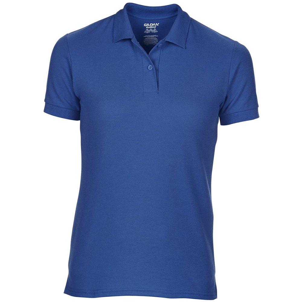 Dryblend Sport Poloshirt, Kurzarm Damen Königsblau S von Gildan