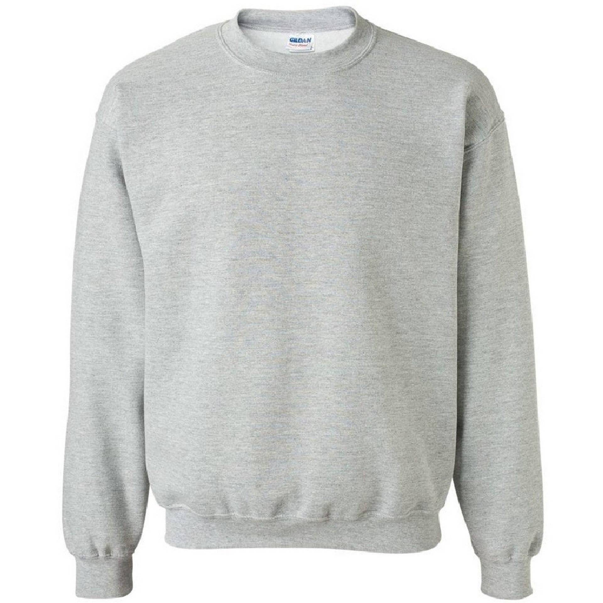 Dryblend Sweatshirt Pullover Mit Rundhalsausschnitt Damen Grau S von Gildan