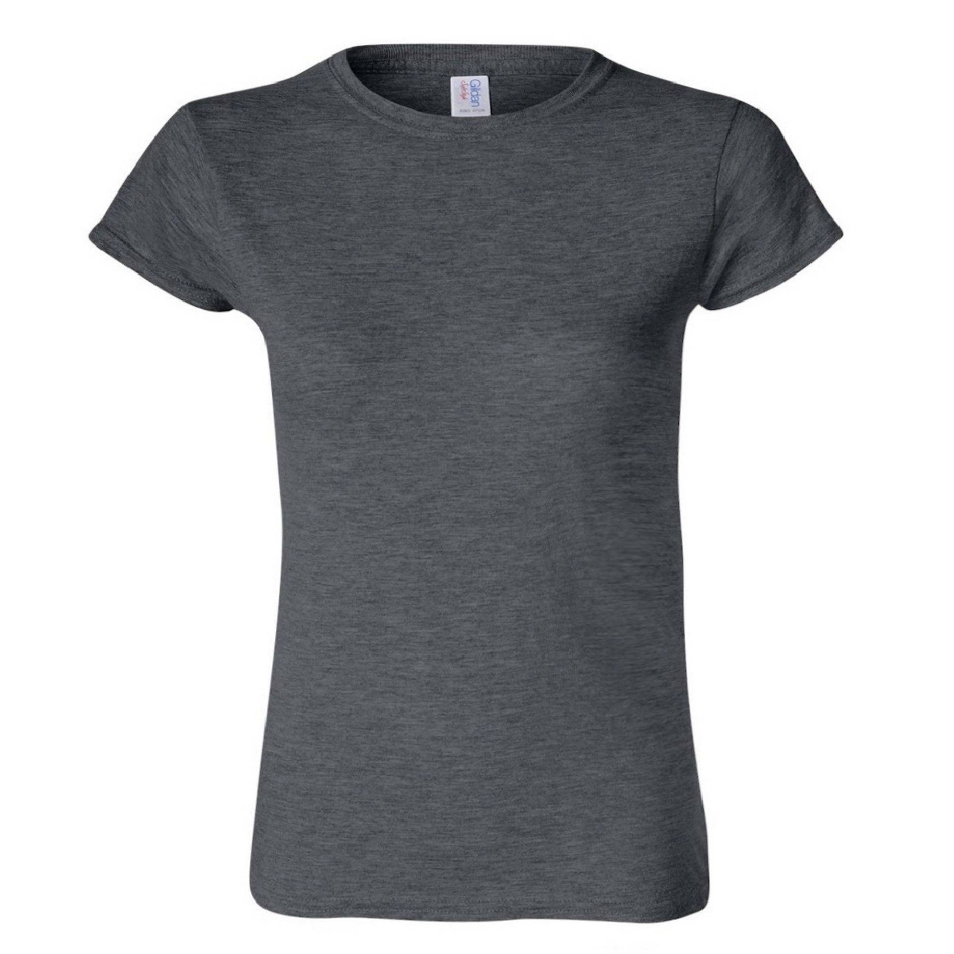 Soft Style Kurzarm Tshirt Damen Taubengrau XL von Gildan