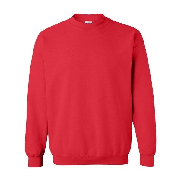 Heavy Blend Pullover Damen Rot Bunt XL von Gildan