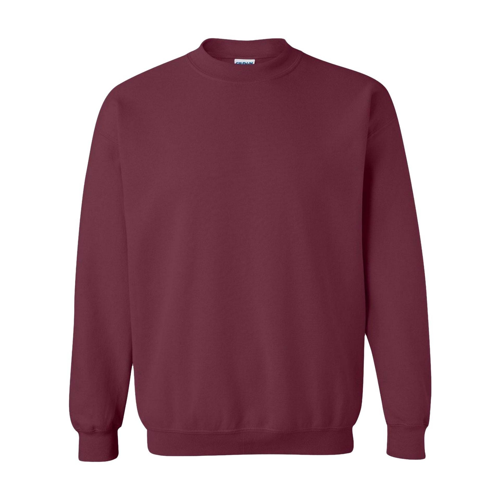 Schwere Mischung Crewneck Sweatshirt (packung Mit 2) Mädchen Bordeaux XL von Gildan