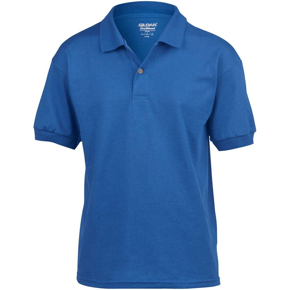 Dryblend Poloshirt Mädchen Königsblau XL von Gildan