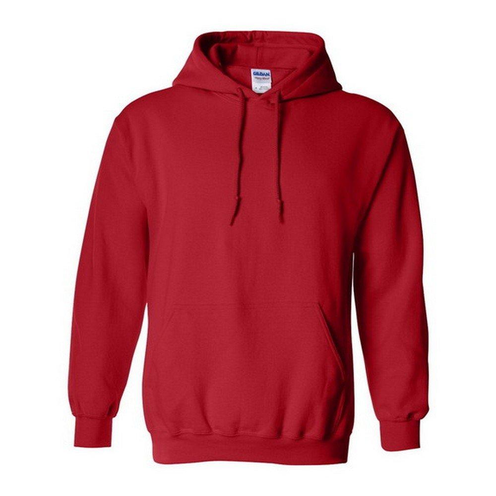 Heavy Blend Kapuzenpullover Hoodie Kapuzensweater Herren Rot Bunt XXL von Gildan