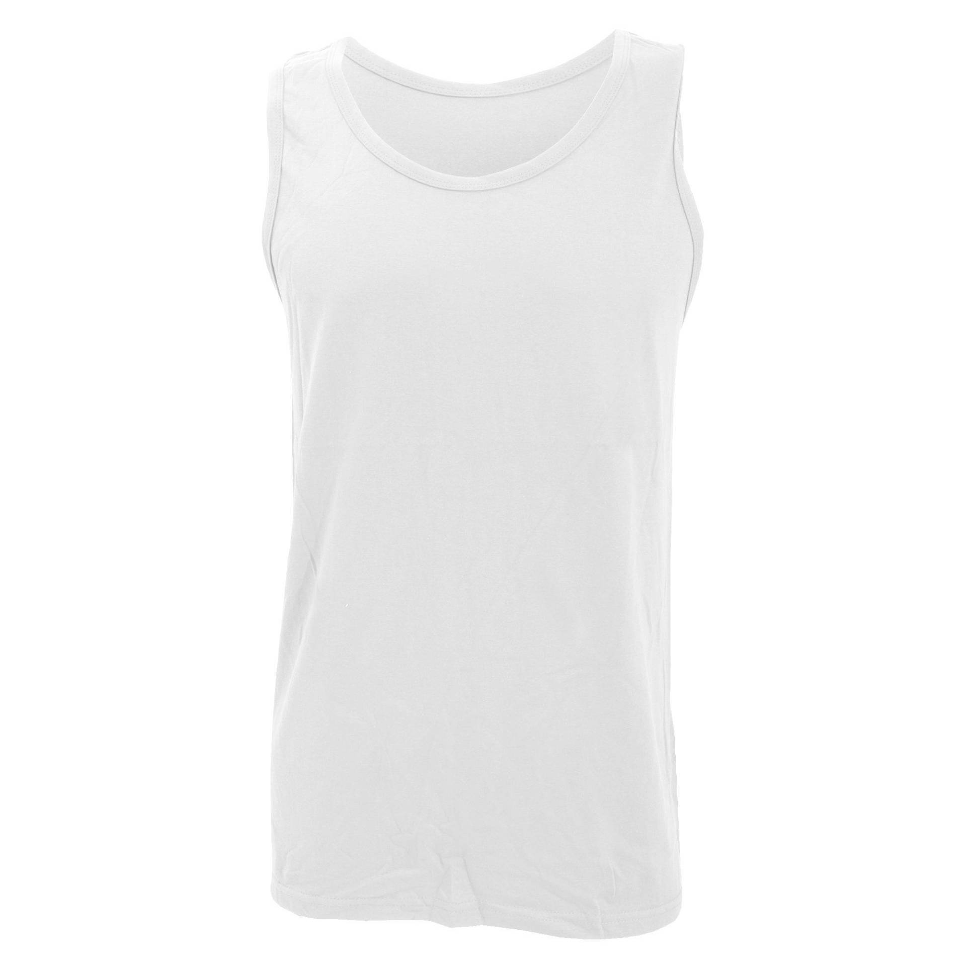 Softstyle Tanktop Oberteil, Ärmellos Herren Weiss XXL von Gildan