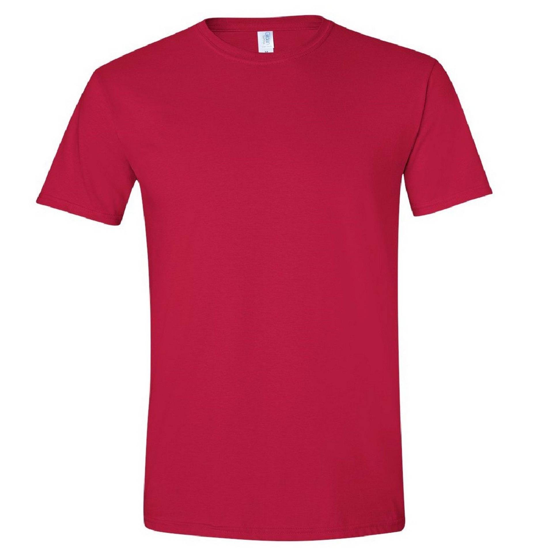 Softstyle Tshirt, Kurzarm, Rundhalsausschnitt Herren Rot Bunt M von Gildan