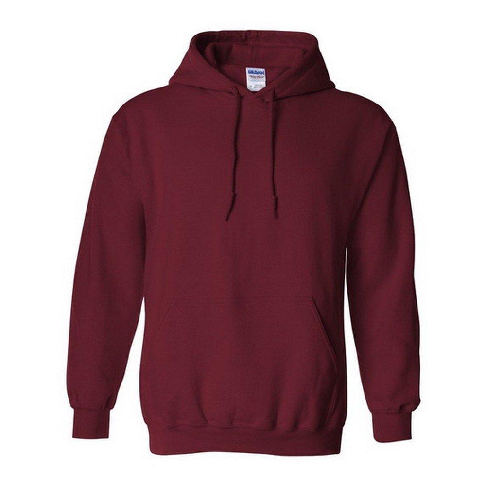 Heavy Blend Kapuzenpullover Hoodie Kapuzensweater Herren Dunkelrot XXL von Gildan