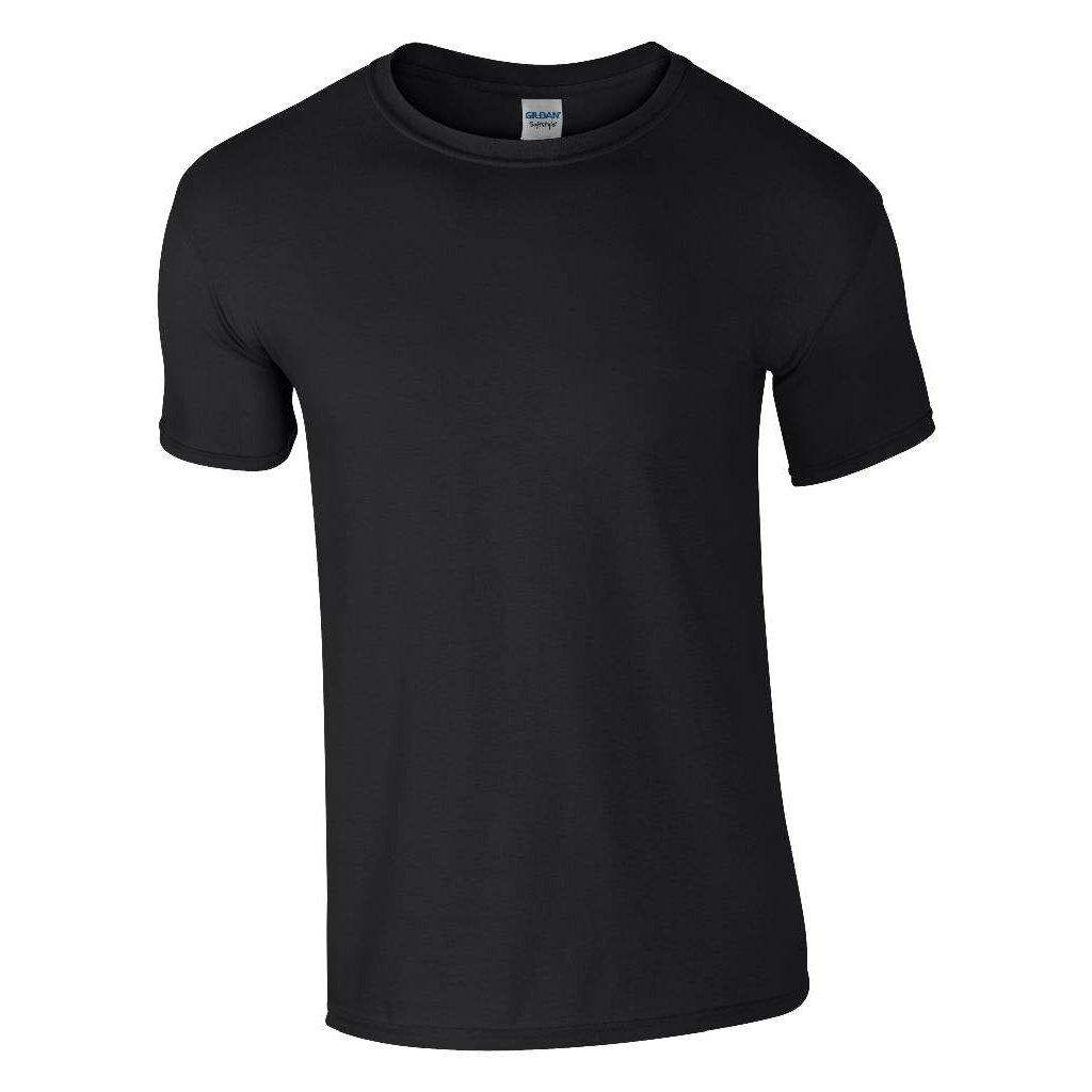 Soft Style Tshirt Herren Schwarz 4XL von Gildan