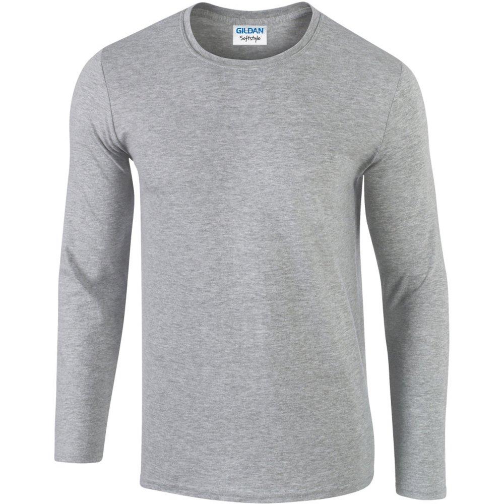 Soft Style Tshirt Männer (5 Stückpackung) Herren Grau XL von Gildan